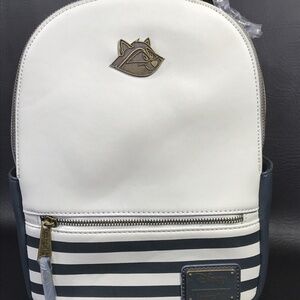 Disney Loungefly Pocahontas Meeko Stripe Mini Backpack